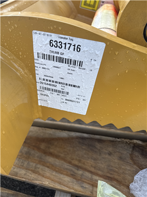 Part Number: THUMB-313-6331716    for Caterpillar 313  