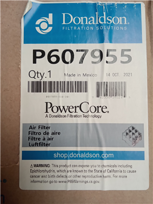 Part Number: P607955              for Caterpillar DON  