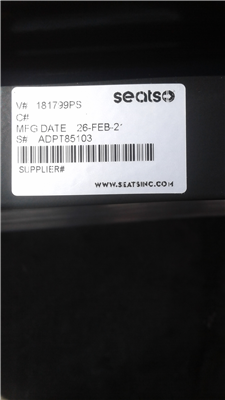 Part Number: SEAT-181799PS        for Caterpillar MSC  