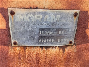 Part Number: MACHINE-12TONEB-2604 for Caterpillar 12 TO