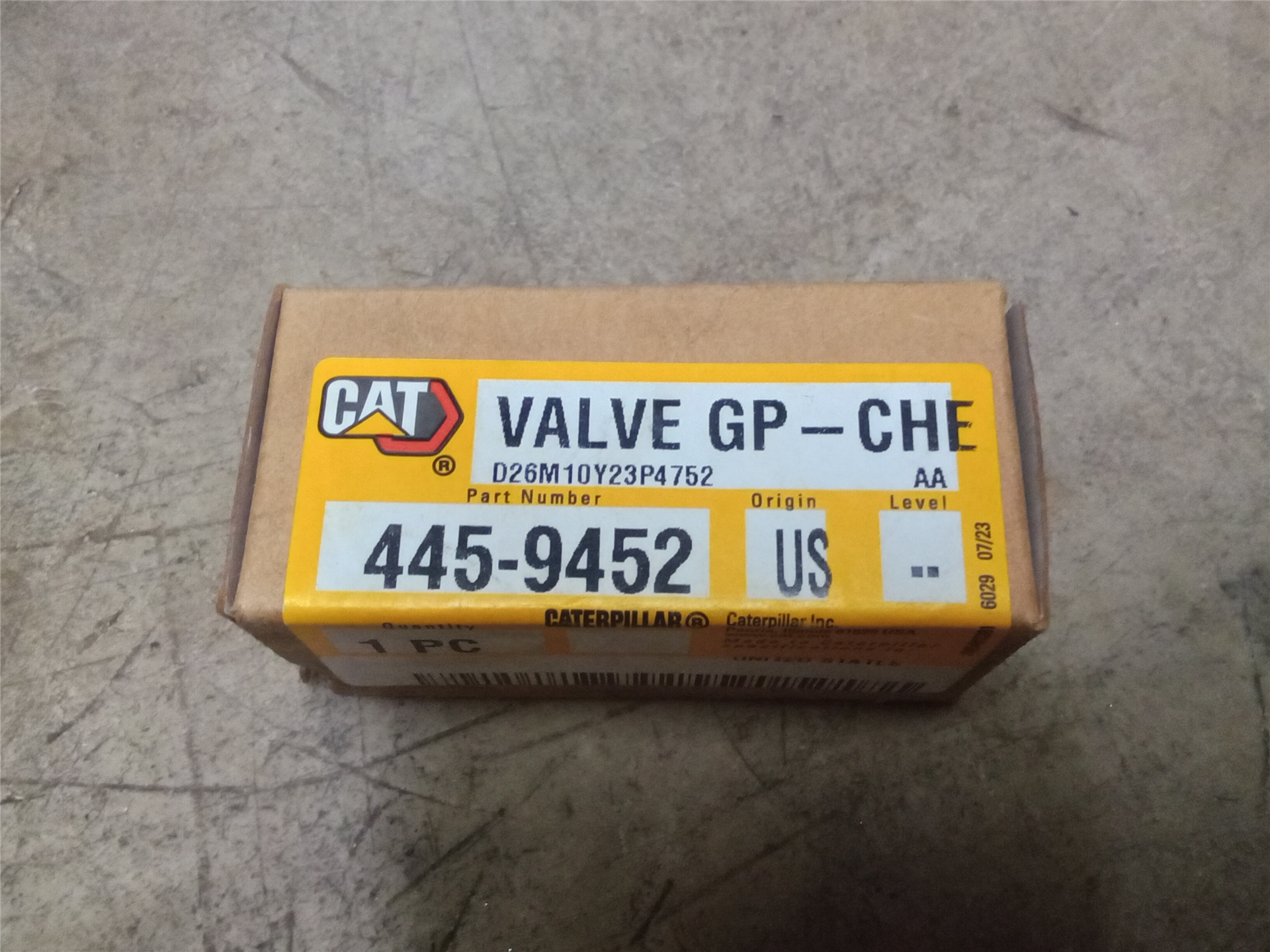 CAT 4459452 part 2