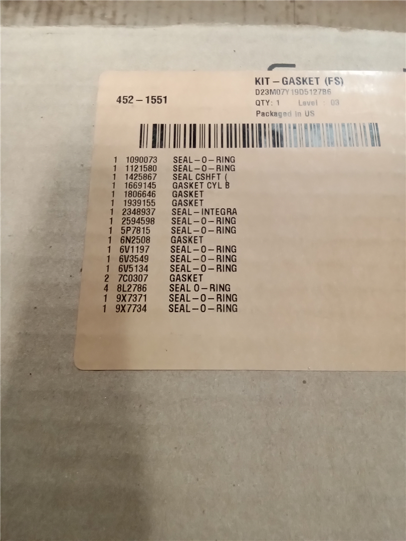 CAT 4521551 part 1