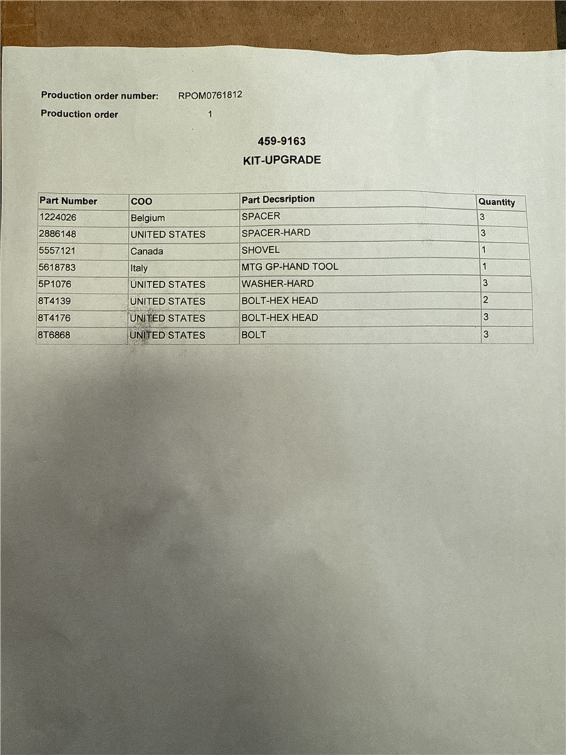 CAT 4599163 part 1