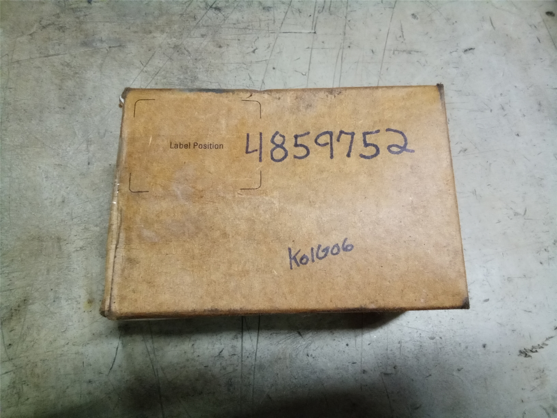 CAT 4859752 part 2