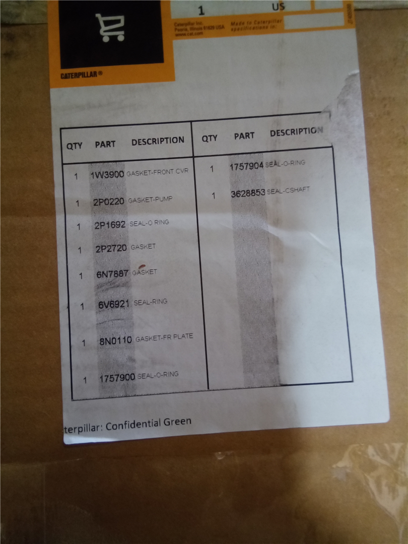 CAT 5030585 part 2