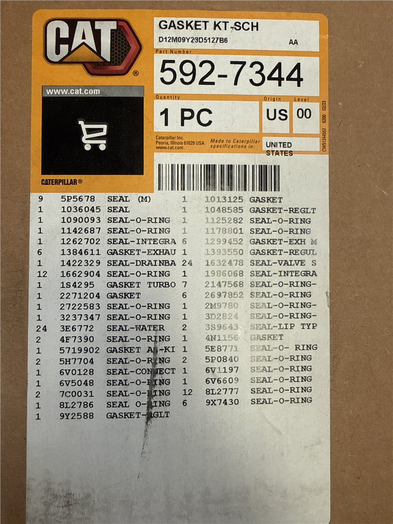 CAT 5927344 part 1