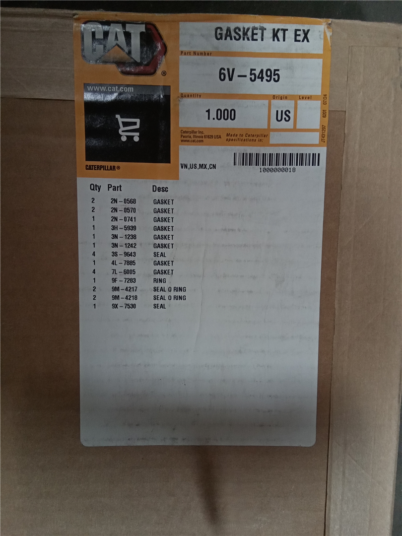 CAT 6V5495 part 2