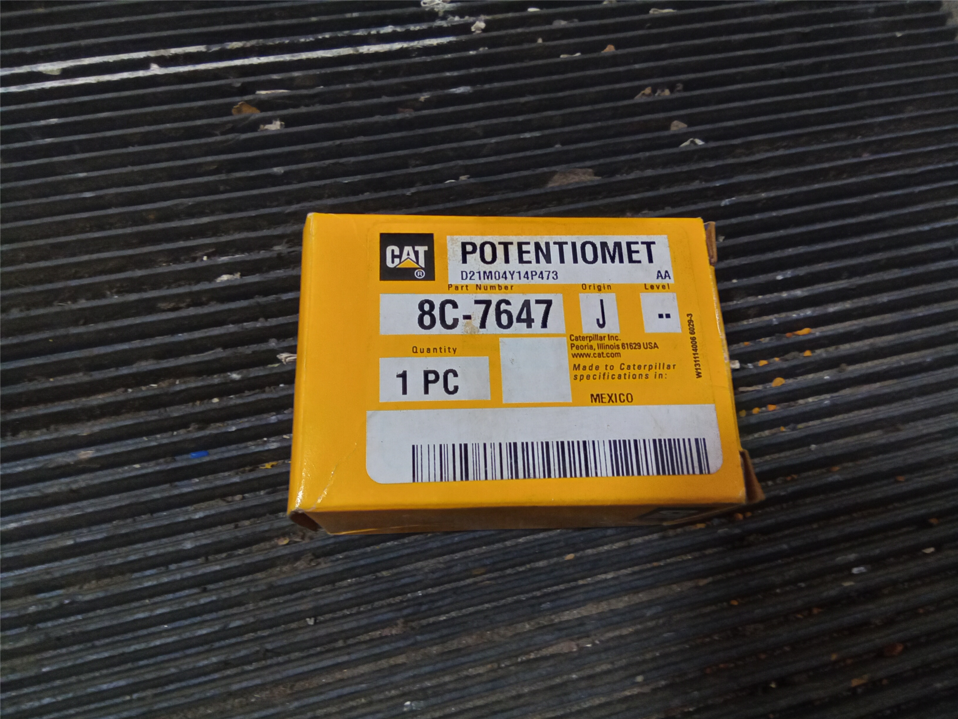 CAT 8C7647 part 2