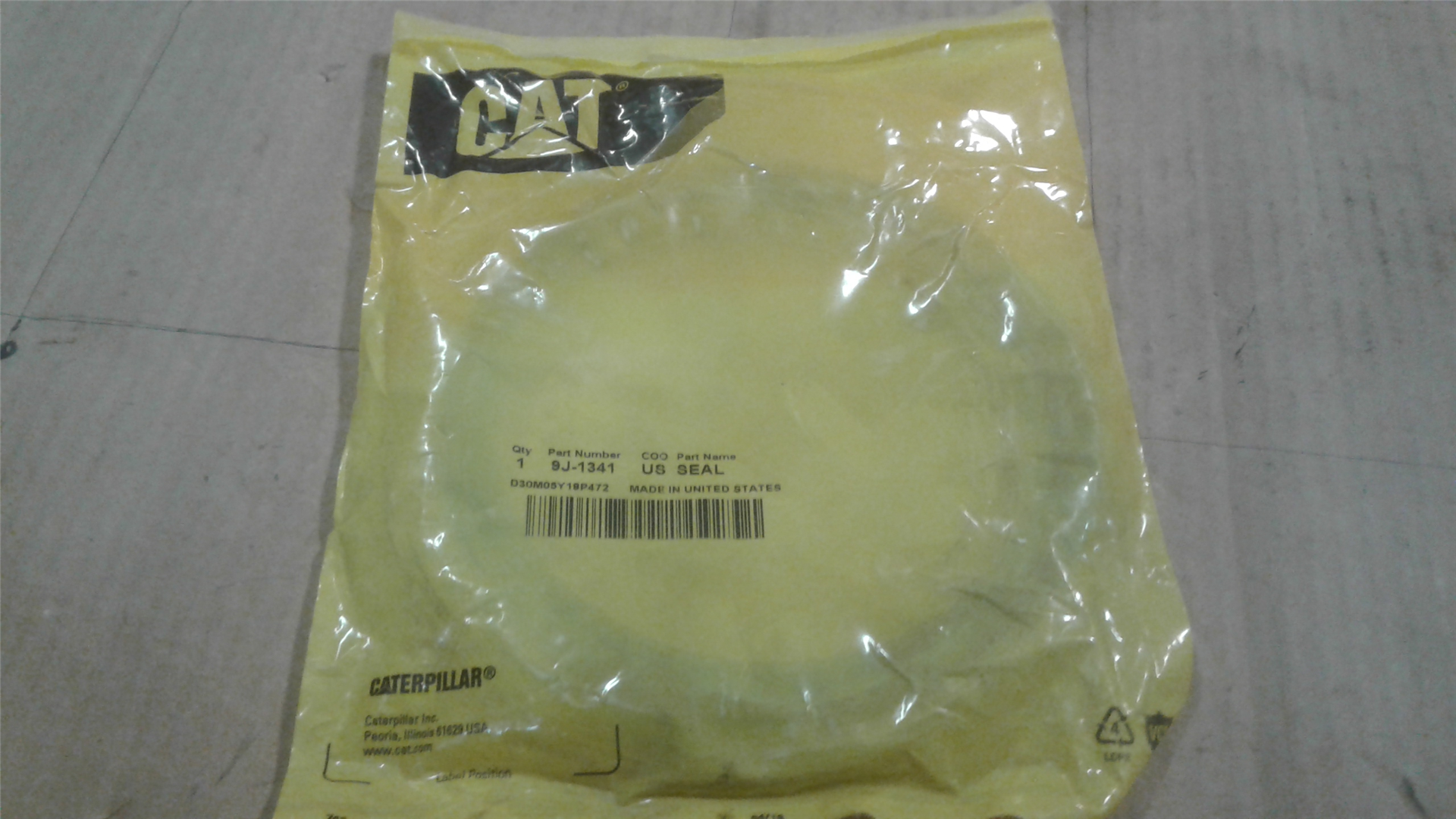 CAT 9J1341 part 2