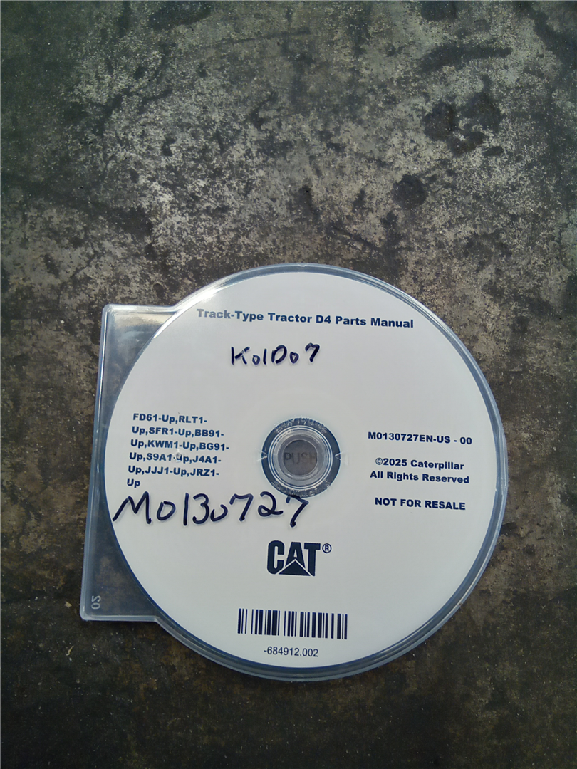 CAT M0130727 part 1