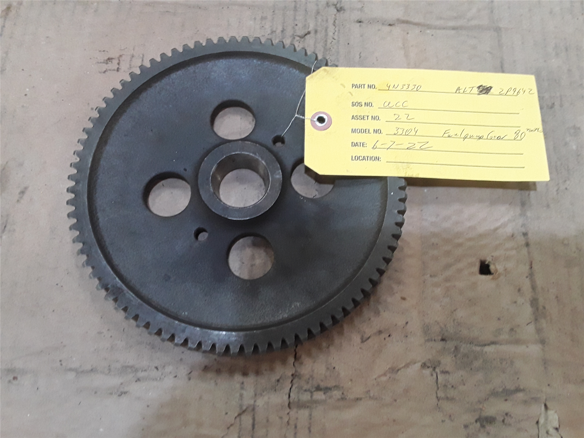 CAT 7N3536 part 1