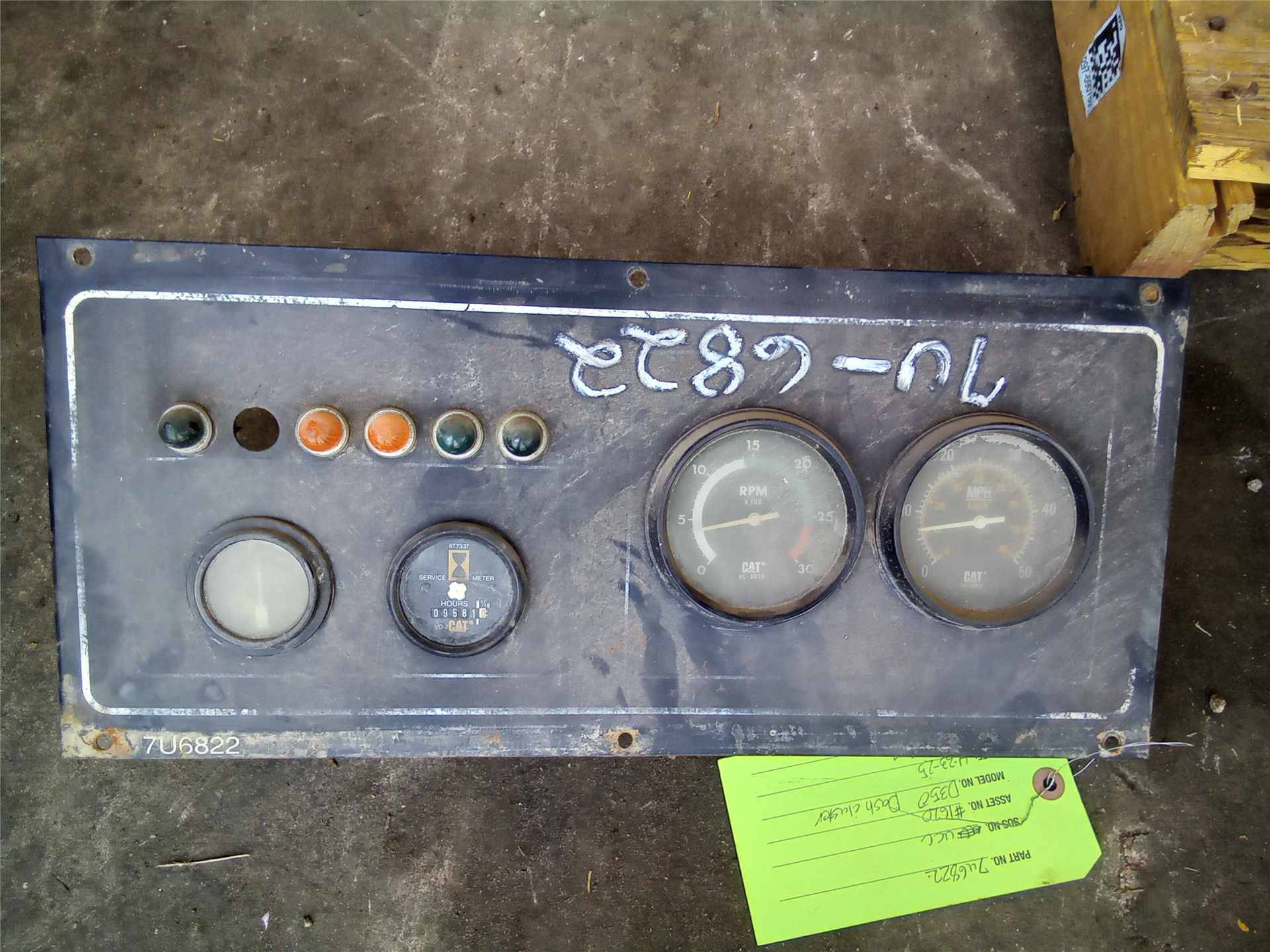 CAT 7U6822 part 1