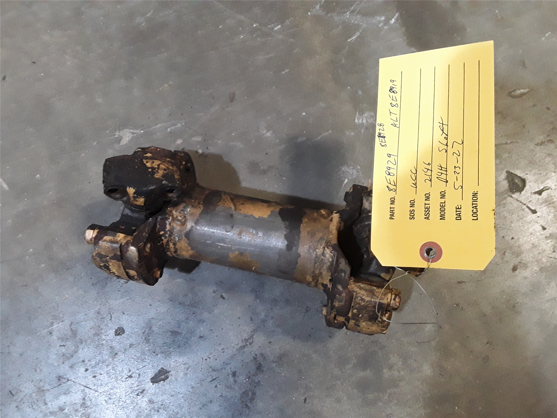 CAT 8E8919 part 1