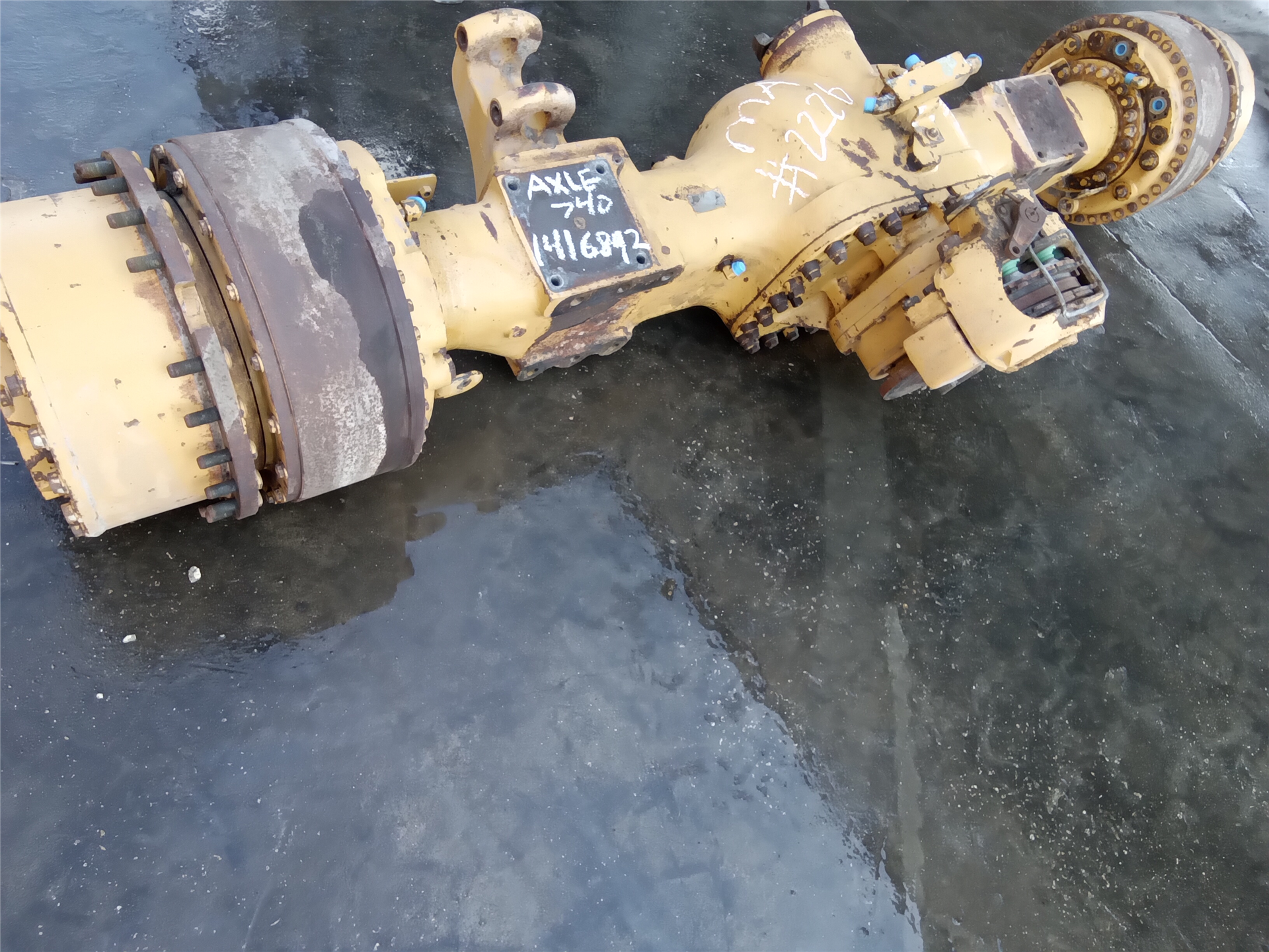 CAT 740 part 1
