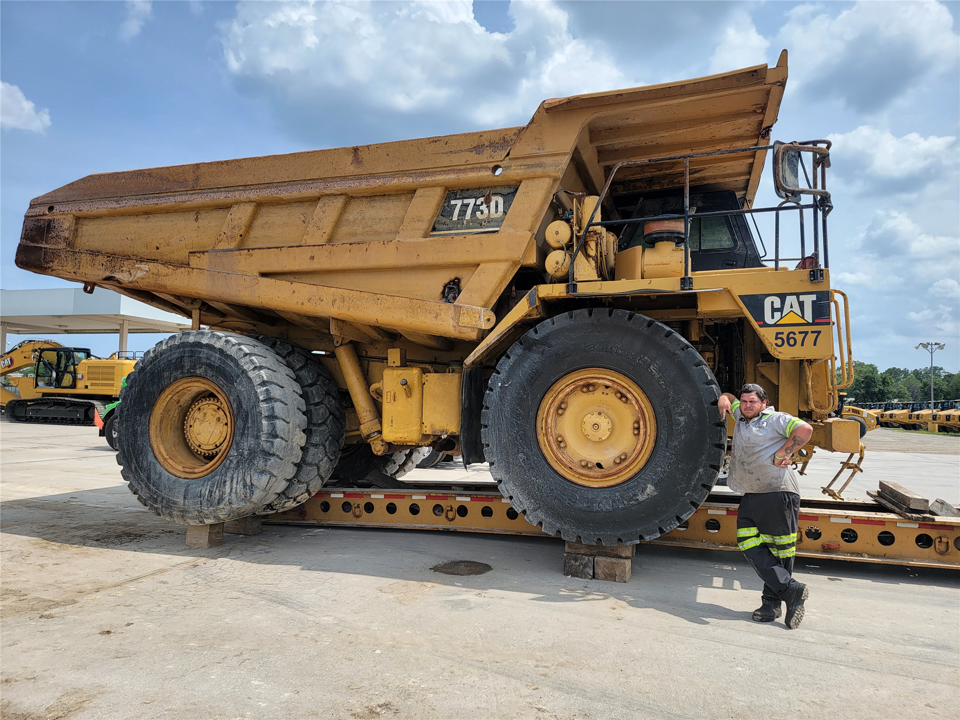 CAT 773D part 3