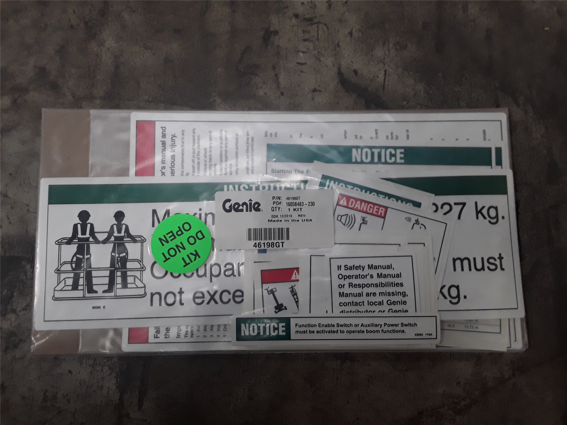 CAT 46198GT part 1