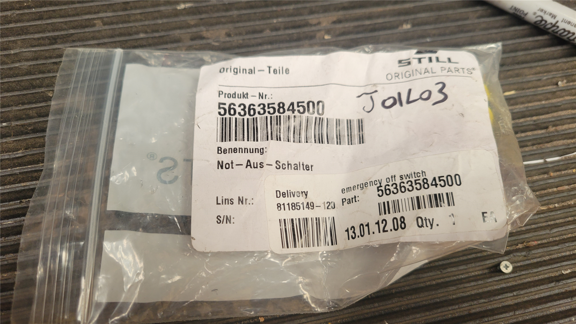 CAT 56363584500 part 2