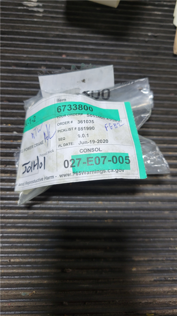 CAT 6733800 part 2