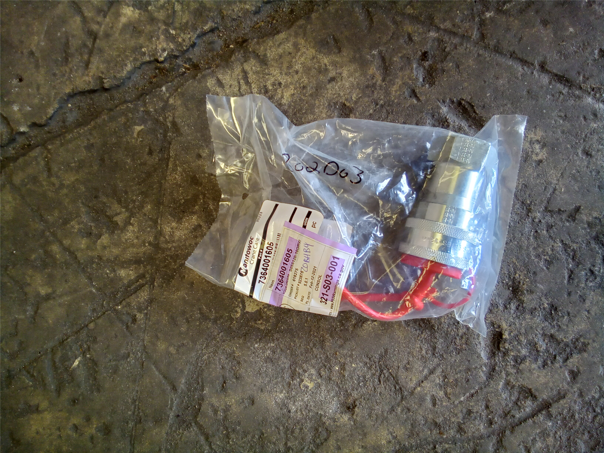 CAT 7364001605 part 2