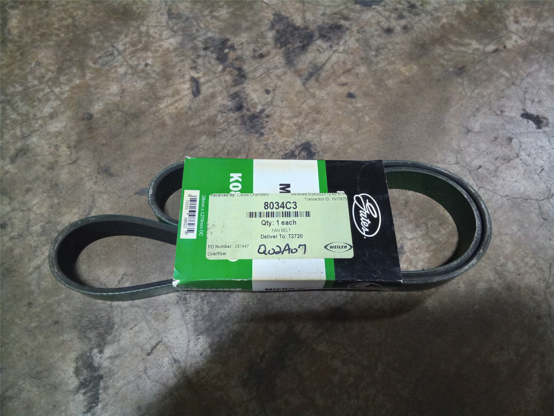 CAT 8034C3 part 1