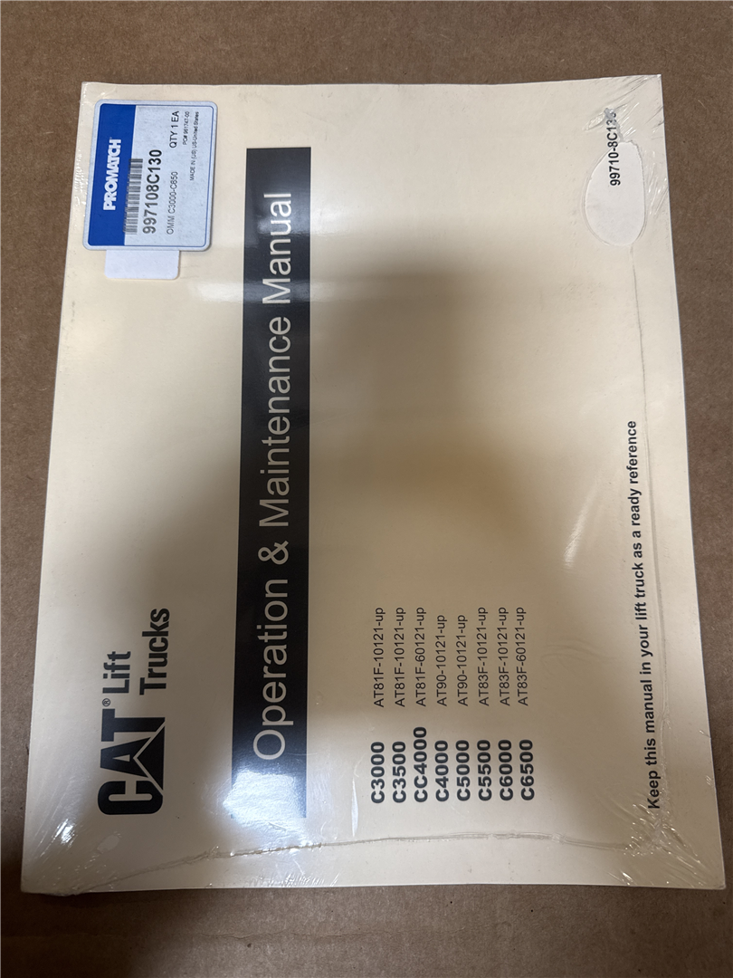 CAT 997108C130 part 1
