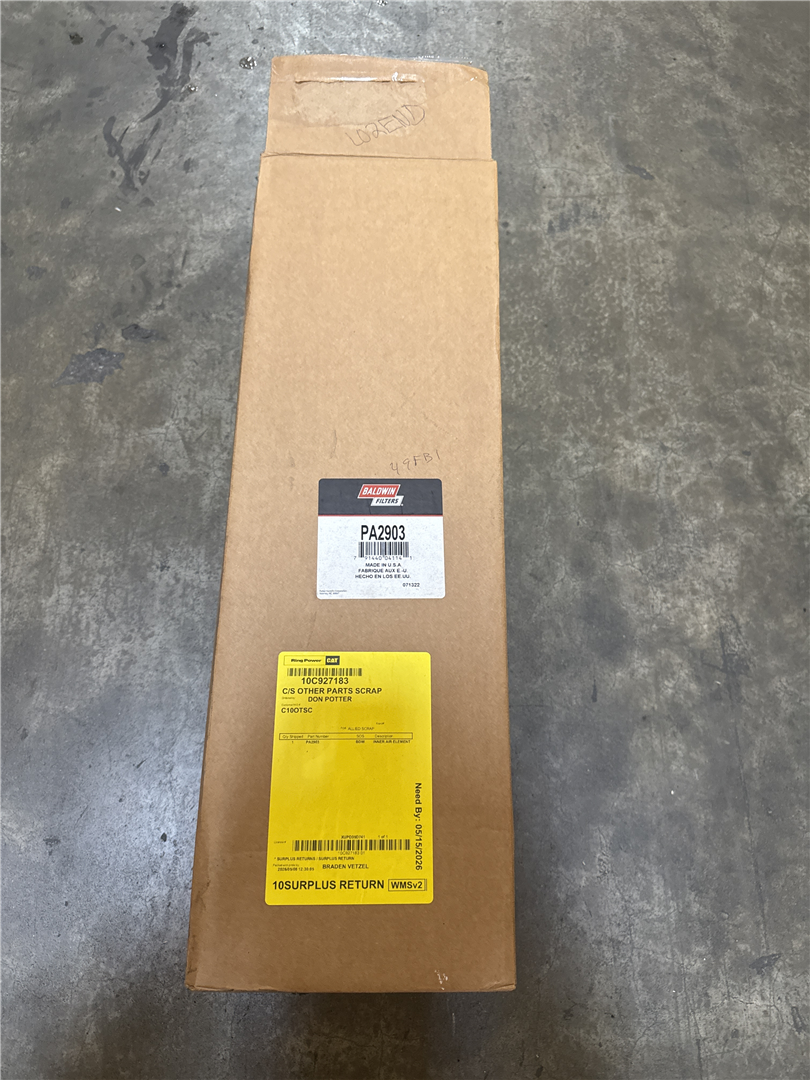 CAT PA2903 part 2