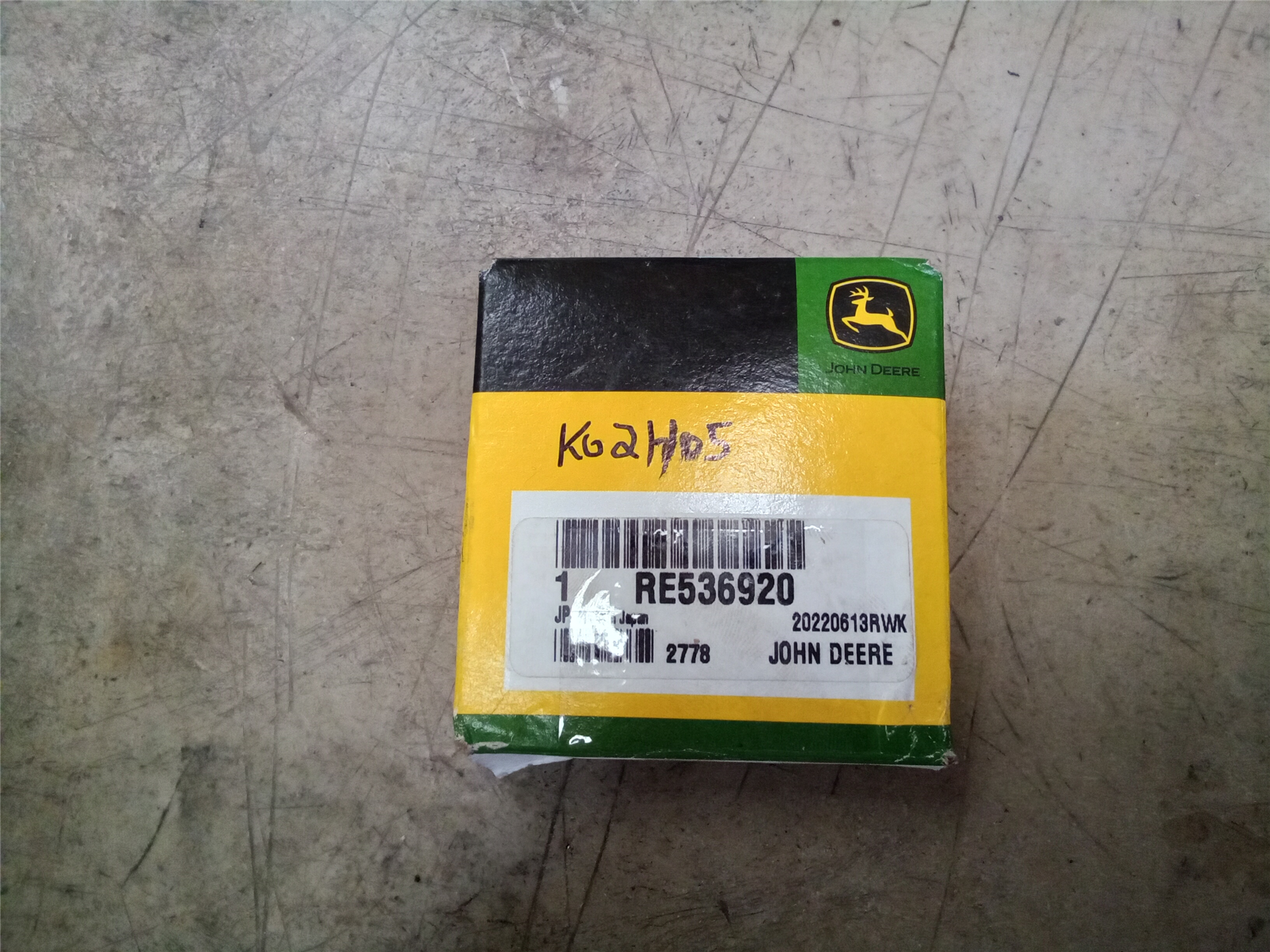 CAT RE536920 part 2