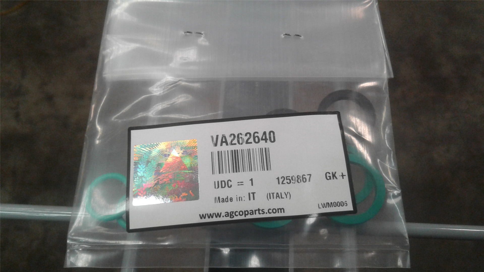 CAT VA262640 part 1