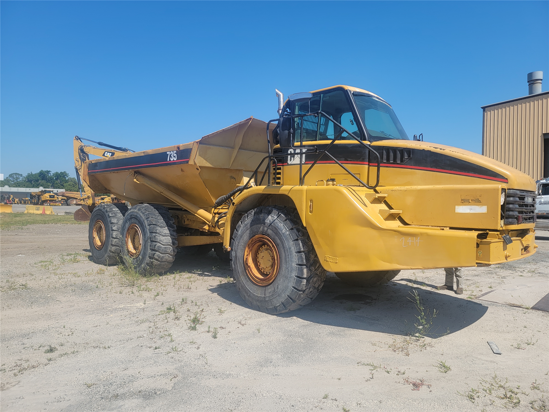 CAT 735 part 1