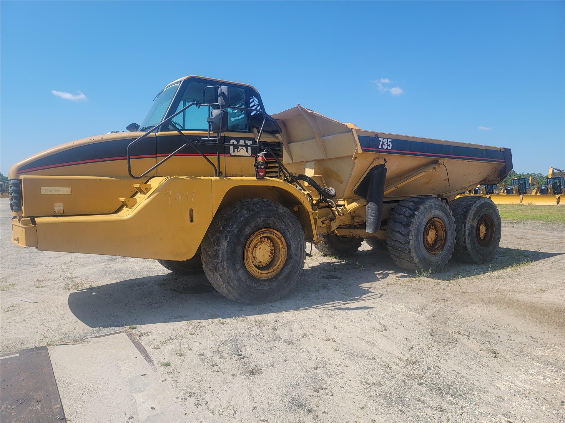 CAT 735 part 3